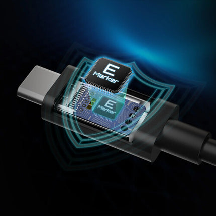 j5create Cable USB-C USB4 100W 2.6' 40 Gb/s Soporte 8K 4K Dual
