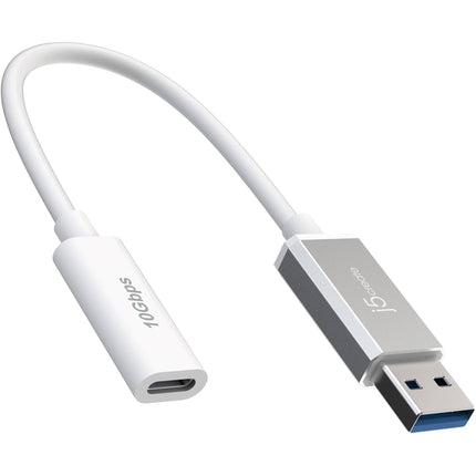j5create Cable USB-A a USB-C 10Gbps 4 pulgadas alta durabilidad