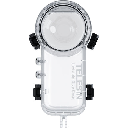 TELESIN Funda Impermeable para Insta360 X4 Profundidad 50m Anti-Niebla