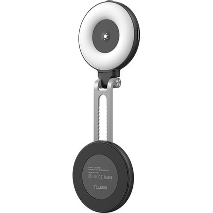 TELESIN C03 Luz Anillo Magnética para Teléfonos 2.4 Pulgadas 2700-7500K
