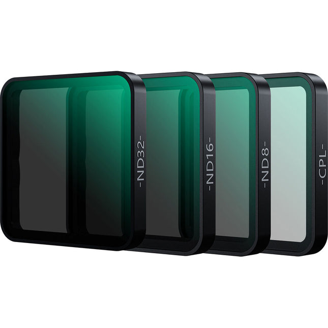 TELESIN Set de 4 Filtros ND8 ND16 ND32 y Polarizador para Insta360 Ace Pro Ace Pro 2