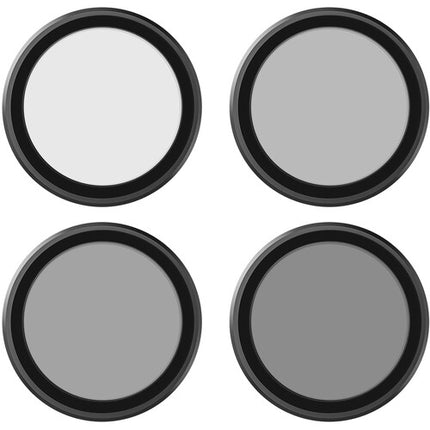 TELESIN Kit de 4 Filtros ND8 ND16 ND32 y Polarizador para DJI Osmo Action 6
