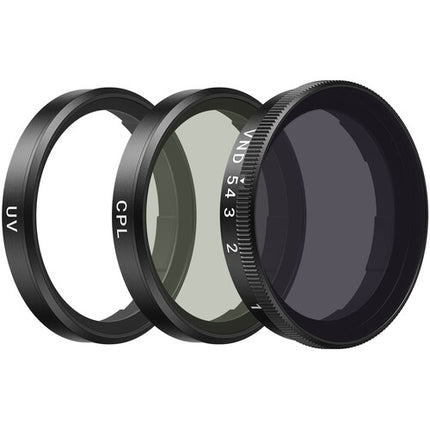 TELESIN Filtros CPL VND UV para DJI Osmo Action 6 ND2-32 Multicapa