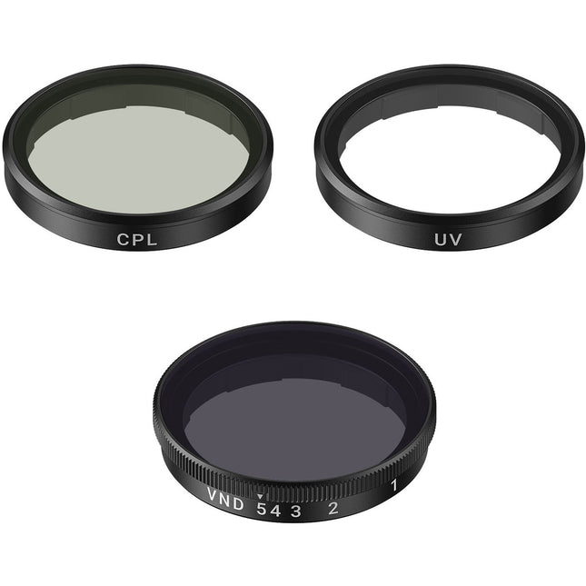 TELESIN Filtros CPL VND UV para DJI Osmo Action 6 ND2-32 Multicapa