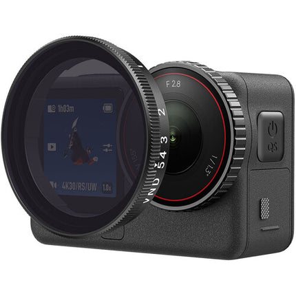 TELESIN Filtros CPL VND UV para DJI Osmo Action 6 ND2-32 Multicapa