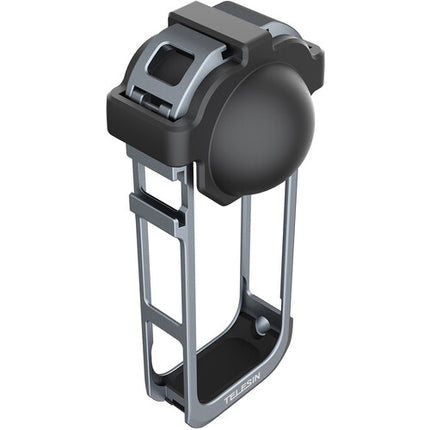 TELESIN Frame Metal Cage para Insta360 X5 con Montura 1/4" y Zapata fría