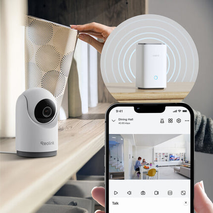 Reolink E331 Cámara Wi-Fi Interior 5MP Visión Nocturna 40' Pan Tilt