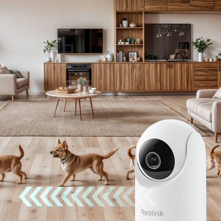 Reolink E331 Cámara Wi-Fi Interior 5MP Visión Nocturna 40' Pan Tilt