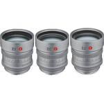 Leitz Cine HEKTOR T2.1 3-Lens Set Lentes 25/50/73mm Efecto Petzval Suave