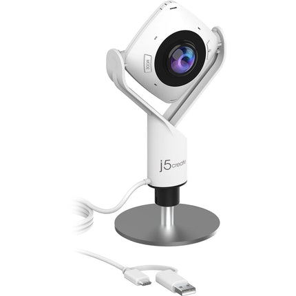 j5create 360° All Around Webcam Cámara 2MP Full HD 1920x1080 USB-C