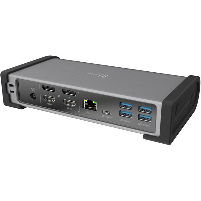 j5create Thunderbolt 4 Quad-Display Docking Station con 98W 8K y 135W AC Adapter