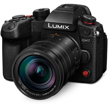 Panasonic LUMIX GH7 Cámara sin Espejo 25.2MP 4K60 12-60mm f2.8-4 Kit Firmware ARRI LogC3