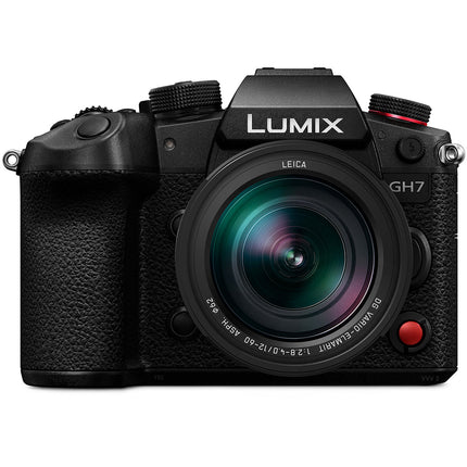 Panasonic LUMIX GH7 Cámara Sin Espejo con Lente Leica 12-60mm f/2.8-4 25.2MP 4K60 10-Bit