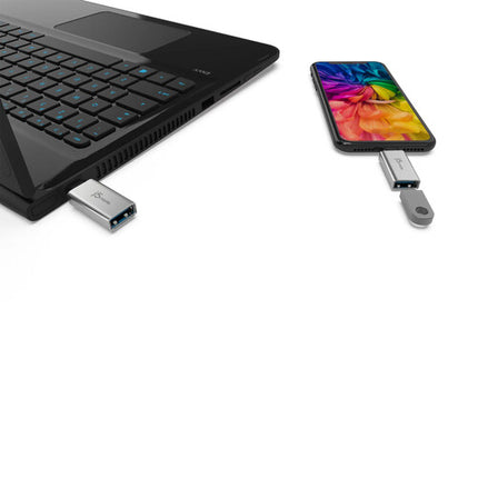 j5create Adaptador USB-C 3.1 Gen 1 Macho a USB-A Hembra 5 Gb/s Aluminio