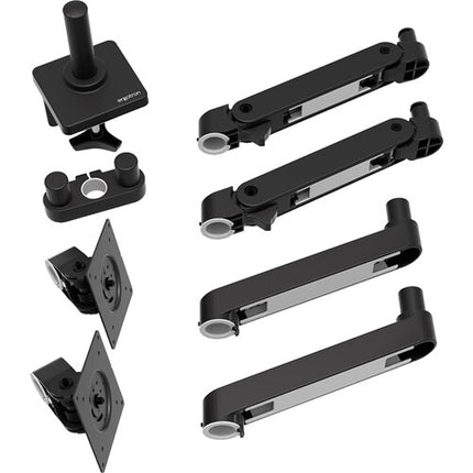 Ergotron LX Pro Soporte de Escritorio para dos Monitores hasta 27 pulgadas Negro