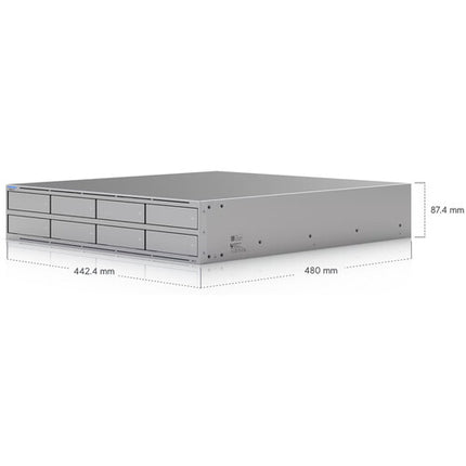 Ubiquiti UNAS Pro 8 NAS con 8 bahías SATA III y 16GB RAM