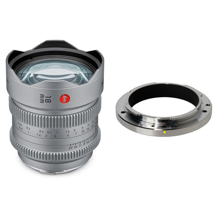 Leitz Cine HEKTOR 18mm T2.1 lente con montura intercambiable Sony E Nikon Z apertura T2.1-22