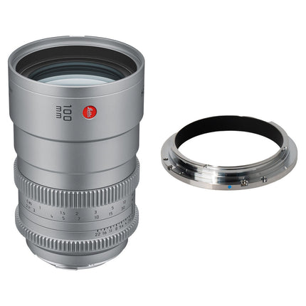 Leitz Cine HEKTOR 100mm T2.1 Lente Cinematográfica Full Frame con Montura Intercambiable Sony E y Canon RF