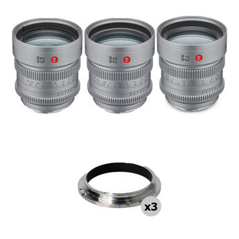 Leitz HEKTOR T2.1 3-Lens Set (Sony E, Canon RF) Lentes Cine Petzval Suave