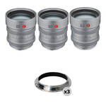 Leitz HEKTOR T2.1 3-Lens Set (Sony E, Canon RF) Lentes Cine Petzval Suave