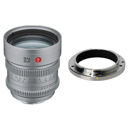 Leitz Cine HEKTOR 25mm T2.1 Objetivo Cine Full Frame con Montura Intercambiable Sony E Nikon Z