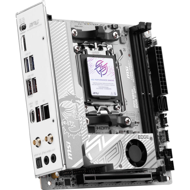 MSI MPG B850I EDGE TI WIFI AM5 Placa Base Mini-ITX DDR5 2 M.2 2280