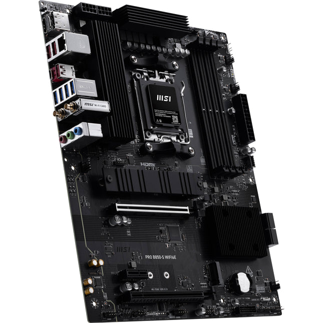 MSI PRO B850-S WIFI6E AM5 Placa Base ATX DDR5-8200 PCIe 4.0 x16 Wi-Fi 6E