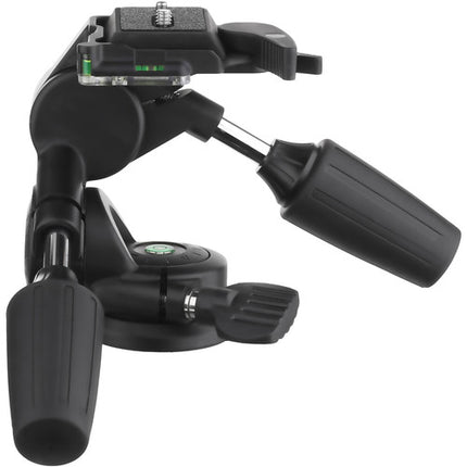 Oben PD-117 Cabezal 3-Vías para cámara Capacidad 8 kg Panning 360°