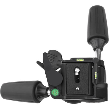 Oben PD-117 Cabezal 3-Vías para cámara Capacidad 8 kg Panning 360°