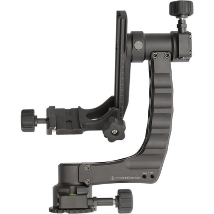 ProMediaGear Katana Cabezal Trípode Gimbal Profesional Capacidad 150 lb Nivel Integrado