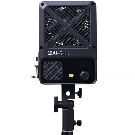 COLBOR Wonder W200 Luz LED Bicolor Monolight 6440 Lux 2500-7000K con Protector COB