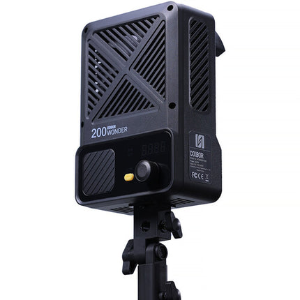 COLBOR Wonder W200 Luz LED Bicolor Monolight 6440 Lux 2500-7000K con Protector COB