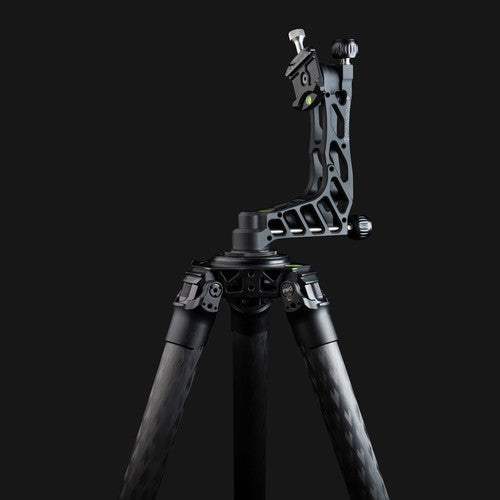 ProMediaGear GKJr Katana Pro Cabezal Gimbal de Aluminio con Soporte Lateral 50 lb 6" Placa Rápida