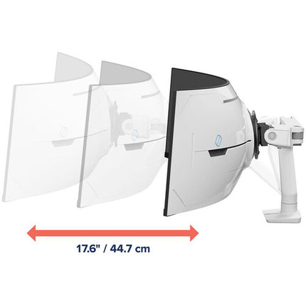 Ergotron HX Soporte para Monitor Blanco Hasta 57 Pulgadas 37.5 lb Capacidad