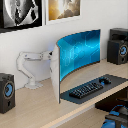 Ergotron HX Soporte para Monitor Blanco Hasta 57 Pulgadas 37.5 lb Capacidad