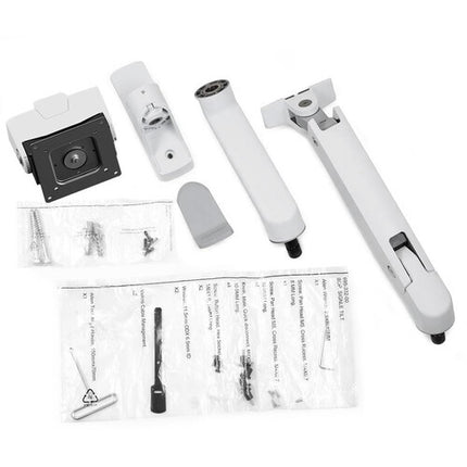Ergotron HX Brazo de Pared para Monitor Curvo Profundidad 9.1-13.8" Blanco