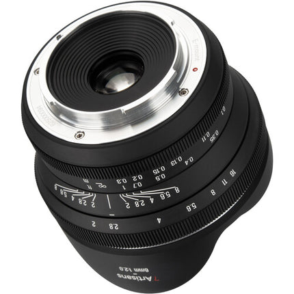 7Artisans 6mm f2 Objetivo Fisheye APS-C Ángulo 220° Manual para Fuji