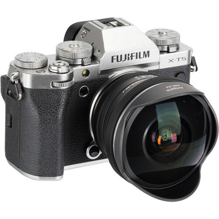 7Artisans 6mm f2 Objetivo Fisheye APS-C Ángulo 220° Manual para Fuji