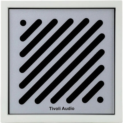 Tivoli Boutique Altavoz Bluetooth Blanco Plata Bluetooth 5.1 Speaker 3" Driver