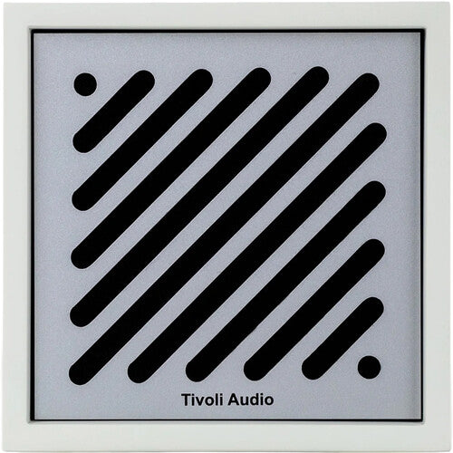 Tivoli Boutique Altavoz Bluetooth Blanco Plata Bluetooth 5.1 Speaker 3" Driver