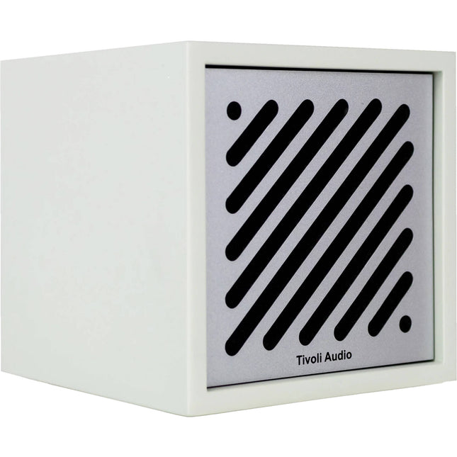 Tivoli Boutique Altavoz Bluetooth Blanco Plata Bluetooth 5.1 Speaker 3" Driver