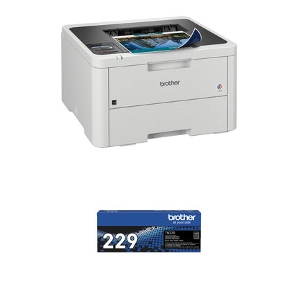 Brother Wireless HL-L3220CDW Impresora Color Digital Compacta 19 ppm 2400x600 dpi con Toner Negro estándar