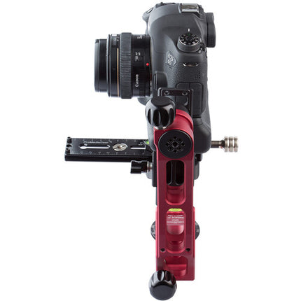 ProMediaGear GKJr Katana Pro Cabezal Gimbal para Teleobjetivo Capacidad 50 lb Acabado Rojo