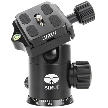 Sirui E-20 Cabezal esférico con placa TY-50E capacidad 12 kg altura 10 cm