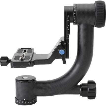 Sirui PH-20 Cabezal Gimbal Fibra de Carbono Incluye Placa de Liberación rápida