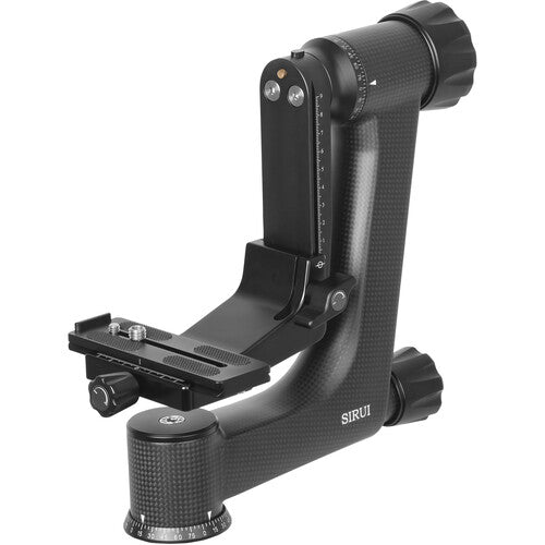 Sirui PH-30 Cabezal Gimbal de Fibra de Carbono Capacidad 25 kg Altura 25 cm Plataforma Ajustable