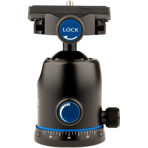 SLIK PBH-635AC Cabezal de Bola Doble Acción Capacidad 6kg Altura 10.7cm con Placa Rápida Arca-Type