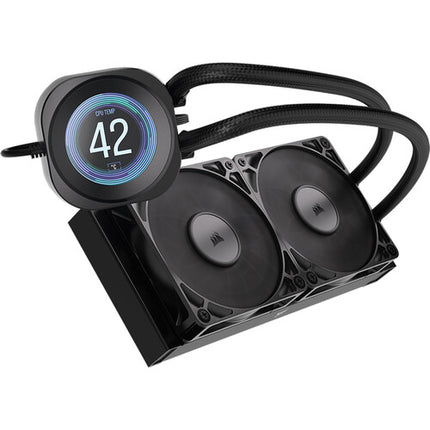 CORSAIR NAUTILUS RS LCD Refrigeración Líquida CPU 240mm 2 Ventiladores PWM 2100 rpm