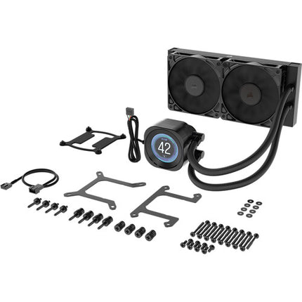 CORSAIR NAUTILUS RS LCD Refrigeración Líquida CPU 240mm 2 Ventiladores PWM 2100 rpm