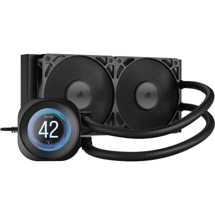 CORSAIR NAUTILUS RS LCD Refrigeración Líquida CPU 240mm 2 Ventiladores PWM 2100 rpm